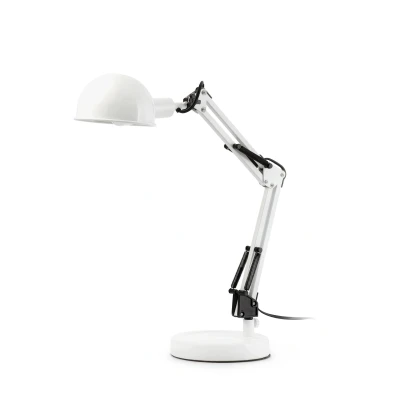 Afbeelding van Faro Lighting Baobab 1 Licht Bureaulamp Wit, E14