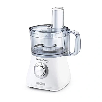 Afbeelding van Ariete 1769 Robomix Compact Keukenmachine, 2 liter, accessoireset voor hakken, snijden, kloppen, kneden, emulgeren, 500 watt, wit