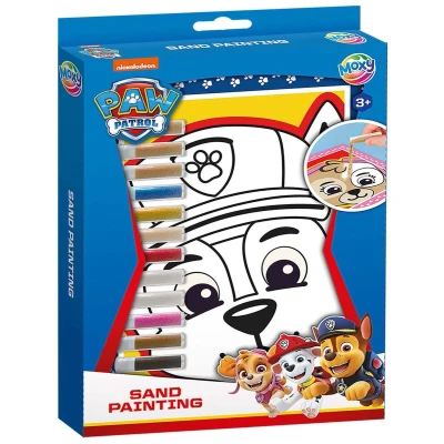Afbeelding van Paw Patrol zand schilderen 16 delig