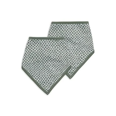 Afbeelding van Slab Jollein Bandana Snake Ash Green (2 delig)