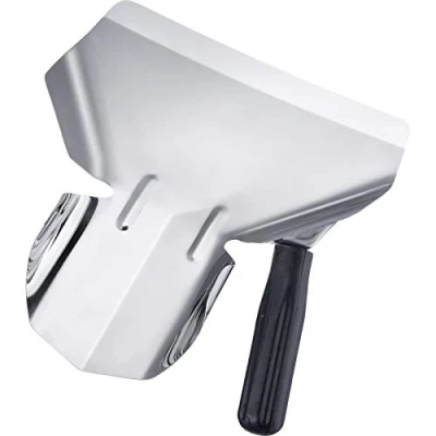 Afbeelding van Westmark Friet /popcornschep, voor rechtshandigen, 1 handvat, bladafmetingen: ca. 20 x 12 cm, lengte: 23 RVS/kunststof, zilver/zwart, 91282270