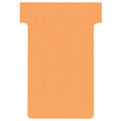 Afbeelding van Franken GmbH TK105 T kaarten (maat 1, kaarthoudermodule, 27 mm) doos met 100 stuks oranje