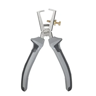 Afbeelding van kwb Professionele striptang 160 mm 388020 volgens DIN ISO 5743 robuuste afwerking, traploos instelbaar, met veer en scherp geslepen