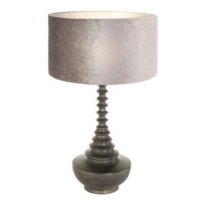 Afbeelding van Steinhauer tafellamp Bois zwart 3758ZW