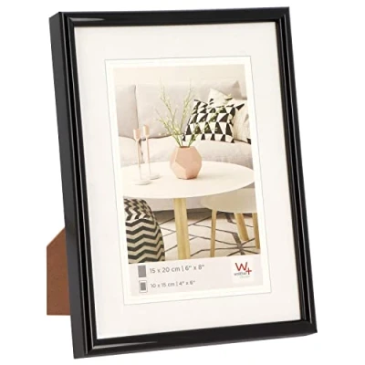 Afbeelding van walther design fotolijst zwart 30 x 45 cm Galeria kunststof lijst KB045H