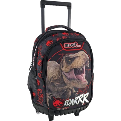 Afbeelding van Jurassic World Rugzak Trolley, T Rex Roarrr 44 x 34 20 cm Polyester