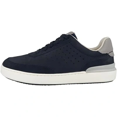 Afbeelding van Clarks CourtLite Tor Sneakers voor heren, Navy Combi, 39,5 EU, 39.5 EU