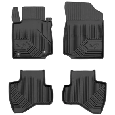 Afbeelding van M MOTOS Auto Vloermatten van rubber voor Peugeot 107 2005 2014 Verbeter uw reiscomfort met Anti Slip Mat Car No.77 alle weersomstandigheden, bescherming tegen vuil