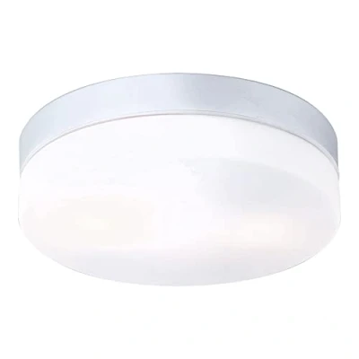Afbeelding van Globo Elegante plafondlamp aluminium, zilver opaal VRANOS 32112