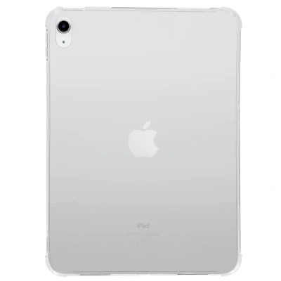 Afbeelding van Apple iPad 10.9 (2022) Hoes: iMoshion Shockproof Case Tablet Backcover,Softcase Transparant Siliconen En TPU (zacht) Hoezen