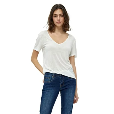 Afbeelding van Desires Dejilly TEE Tshirt basic, Dames, Maat: XL, White