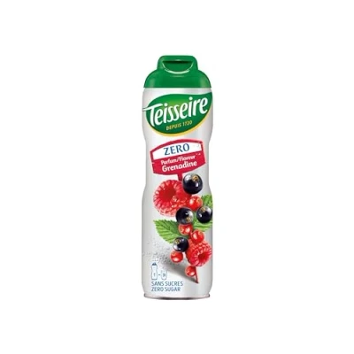 Afbeelding van Teisseire Zero Suiker Grenadine Siroop 60cl