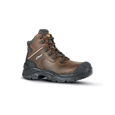 Afbeelding van u_power Heren Rr1036442 U Power Rock Roll Hoge Schoen Greenland UK S3 SRC Maat 42, bruin, 42 EU