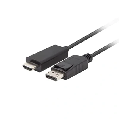 Afbeelding van DisplayPort naar HDMI Kabel Lanberg CA DPHD 11CC 0018 BK 1,8 m