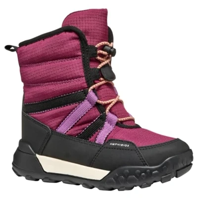 Afbeelding van Geox J Trekkyup Girl B AB, sneeuwlaarzen voor meisjes, zwart (Dk Raspberry Black), 24 EU