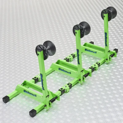 Afbeelding van Datona Fietsstandaard Groen 3 Stuks (102 x 33,5 46,5 cm)