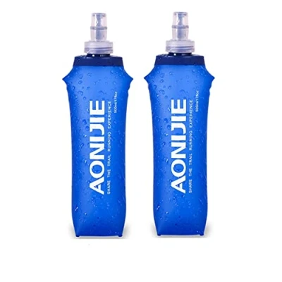Afbeelding van AONIJIE 2 stuks 250 ml/350 ml/450 ml/500 ml/600 ml opvouwbare BPA vrije TPU drinkflessen sportfles (500 2pcs)
