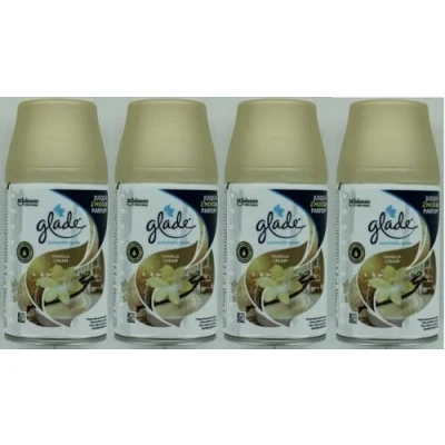 Afbeelding van 4 x Glade Automatische Spray Navulling 269ml Vanilla Cream