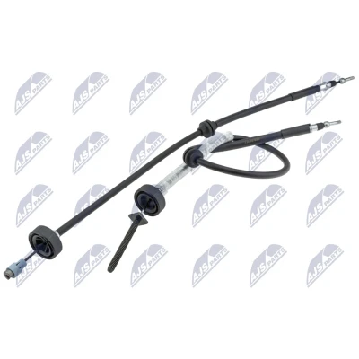 Afbeelding van NTY HLR RE 020 Handremkabel Links achter, Rechts achter 741, 1001mm Schijfremmen RENAULT: Grand Scénic II (JM) 1.6, 2.0, 1.5 dCi, 1.9 2.0 dCi