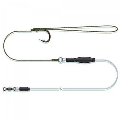 Afbeelding van Madcat Pop Up Pellet Rig 70cm (#3/0) Meerval onderlijnen