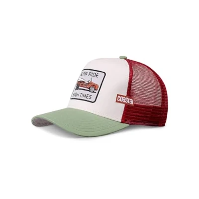 Afbeelding van Coastal SlowRide Trucker Cap Mesh Hat Caps, Steen/Shilf, One size