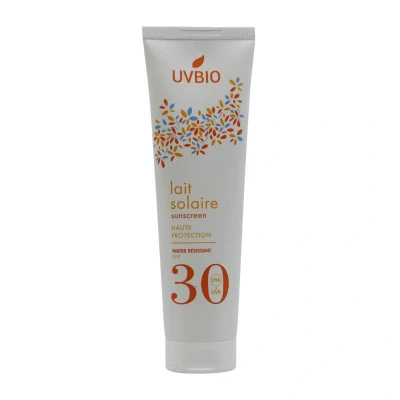 Afbeelding van Uvbio Sunscreen SPF 30 Bio (water resistant) 100 milliliter