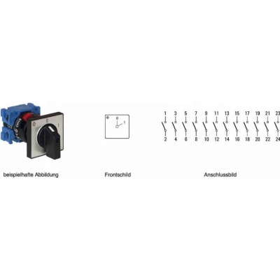 Afbeelding van Kraus &amp; Naimer CH10.A200.FT2 Lastscheidingsschakelaar 20 A 1 x 60 Grijs, Zwart stuk(s)