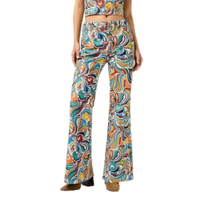 Afbeelding van Wrangler HIGH RISE Flared Jeans multicoloured, Dames, Maat: 27x34, Multi coloured