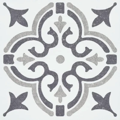 Afbeelding van d c fix Jamila Grey muurtegels, 6 delige set, zelfklevend, pvc, vinyltegels, klein, 15 cm x