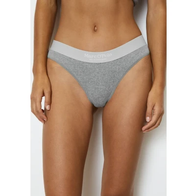 Afbeelding van Marc O&#039;Polo Iconic 2 PACK String, Dames, Maat: Small, Grau