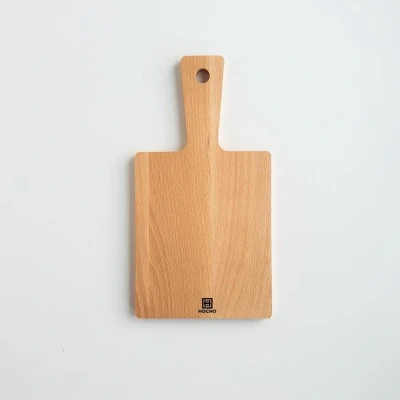 Afbeelding van HOCHO Snijplank met Handvat Beukenhout 250x130x9 mm Serie Mizo
