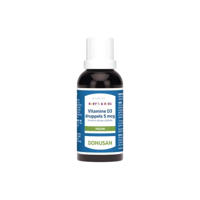 Afbeelding van Vitamine D3 Kind Bonusan Druppels 5mcg