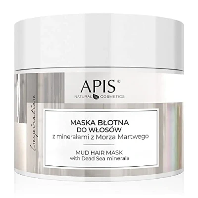 Afbeelding van Apis Inspiration, haarmoddermasker met Dode Zee mineralen, 200 ml