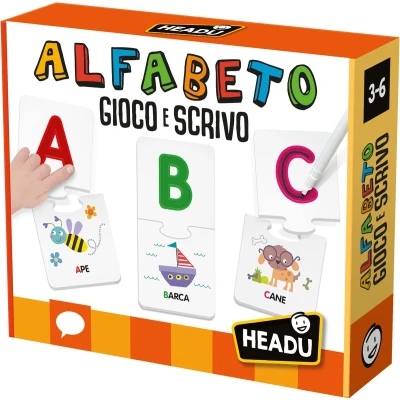 Afbeelding van Headu HDUIT29600 puzzel Vormpuzzel 26 stuk(s) Onderwijs