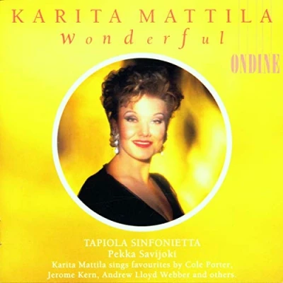 Afbeelding van Karita Mattila, Tapiola Sinfonietta, Pekka Savijoki Wonderful (CD)