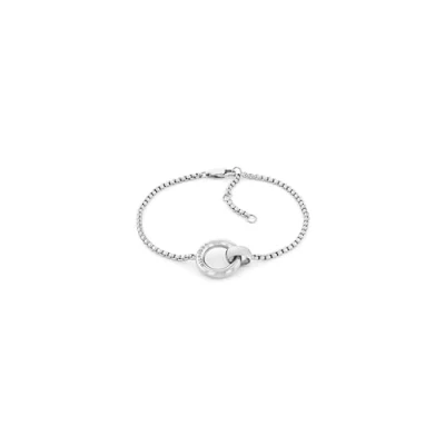 Afbeelding van Tommy Hilfiger Circles Armband silvercoloured, Dames, Maat: One Size, Silver coloured