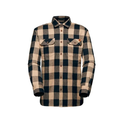 Afbeelding van Mammut Tamaro Longsleeve Overhemd, Heren, Maat: XL, Savannah black
