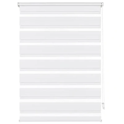 Afbeelding van Rolgordijn 85x250cm inkijkbescherming en zonwering Zonwerend met toebehoren Voor Ramen &amp; Deuren, Wit