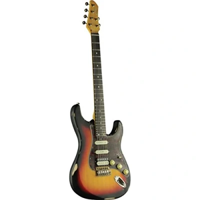 Afbeelding van Eko Aire Relic SB Type Strat Sunburst