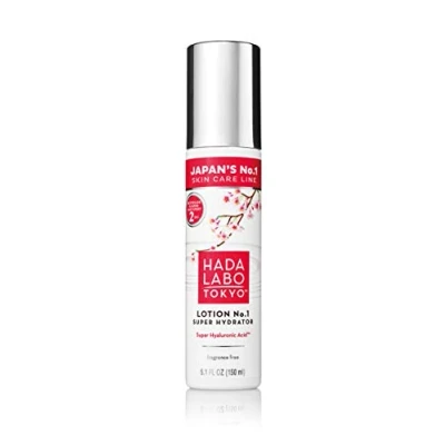 Afbeelding van Hada Labo Tokyo White Gezichtslotion met hyaluronzuur 150 ml effectieve huidverzorging hydraterende gezichtscrème gezichtsserum voor dames alle huidtypes anti aging serum