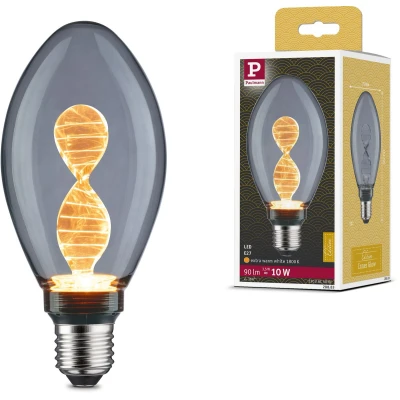 Afbeelding van Paulmann 28883 LED lamp Inner Glow Edition peer B75 90lm rookglas 3,5 watt verlichtingsmiddel 1800 K E27