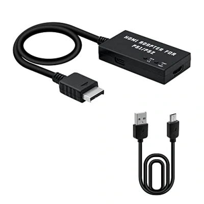 Afbeelding van Mcbazel PS1/PS2 Multifunctional HDTV HDMI Adapter Support 4:3/16:9 Screen Ratio 480p/720p Converter for