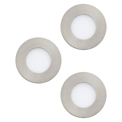 Afbeelding van EGLO FUEVA 1 Inbouwspot LED 8.5 cm Nikkelmat
