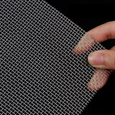Afbeelding van Roestvrij staal geweven gaas 10 mesh Fijn for muizen Knaagdierbestendig Insectenbestrijding metalen luchtventilatie Beschermend Ventilatie schermen