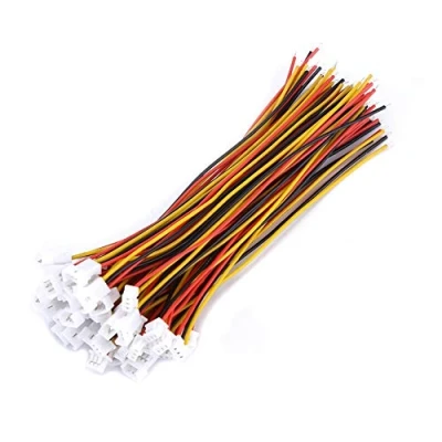 Afbeelding van 20Sets JST Connector Micro Male en Female Plug Stekker Stopcontact Aansluitingen met 100mm Draden Kabels voor Huishoudelijke Apparaten 1,25 MM 2 Pins/3 Pin
