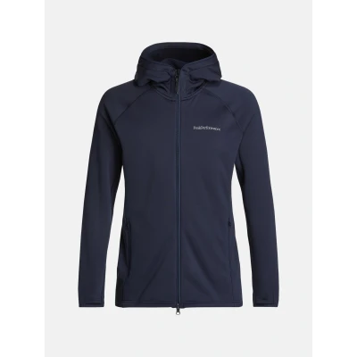 Afbeelding van Peak Performance Men Chill Light Zip Hood Blue Shadow maat S