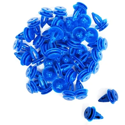 Afbeelding van 100X EVOQUE Plastic Clips Voorste Achterwielboog Trim Land Compatibel met Rover Range