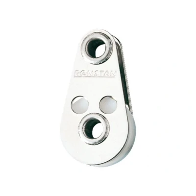 Afbeelding van Ronstan RVS 1 schijfs blok, 2 gats bevestiging RF661