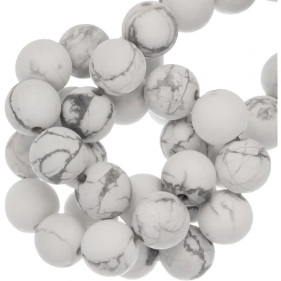 Afbeelding van Howliet Frosted Kralen (4 mm) 85 Stuks