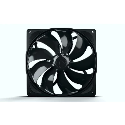 Afbeelding van NoiseBlocker NB eLoop B14 PS Black Edition PC ventilator Zwart (b x h d) 140 29 mm